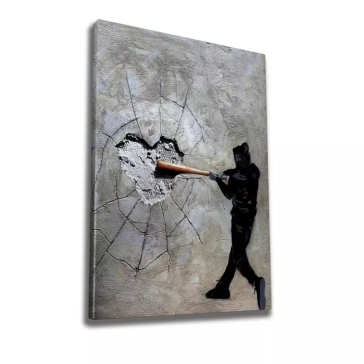 Canvastavla Wallxpert Flerfärgad Bomull/Polyester 50x70 cm - Tavlor och ramar - 8683342478908 - 1