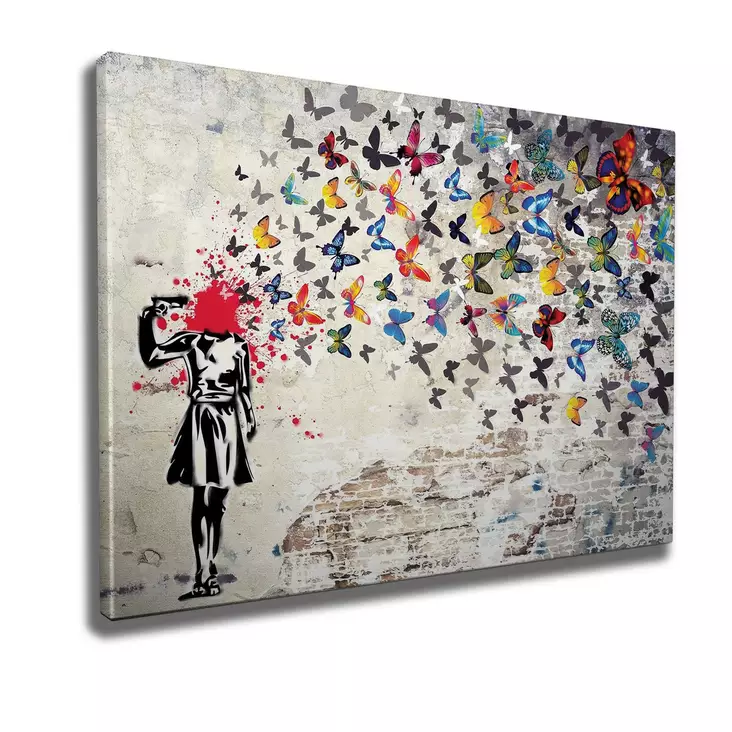 Canvastavla Wallxpert Flerfärgad Bomull/Polyester 50x70 cm - Tavlor och ramar - 8683342479028 - 1