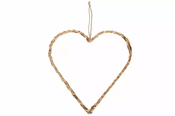 Kransbas hjärta 33 cm - Hantverksmaterial och tillbehör - 6410416389448 - 1