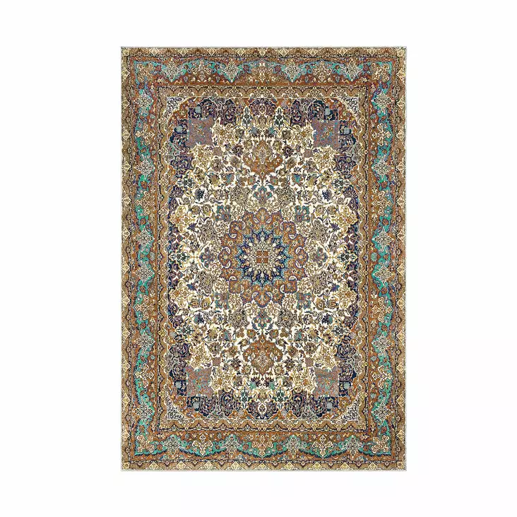 Badrumsmatta Set Mijölnir Flerfärgad 100% Polyester Halkfri Antibakteriell 50x60 cm & 60x100 cm - Badrumsmattor och våtrumsmattor - 8683342420358 - 1
