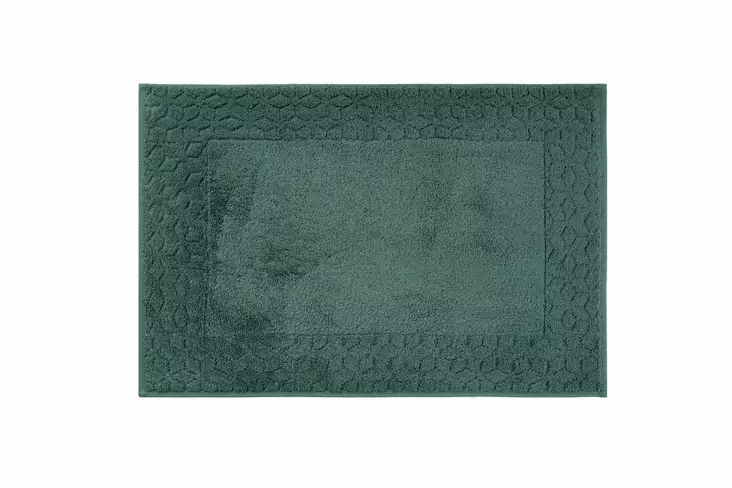 Badrumsmatta Set L'essentiel Khaki Jacquard 100% Bomull 50x70 cm & 50x70 cm - Badrumsmattor och våtrumsmattor - 8683743425938 - 1