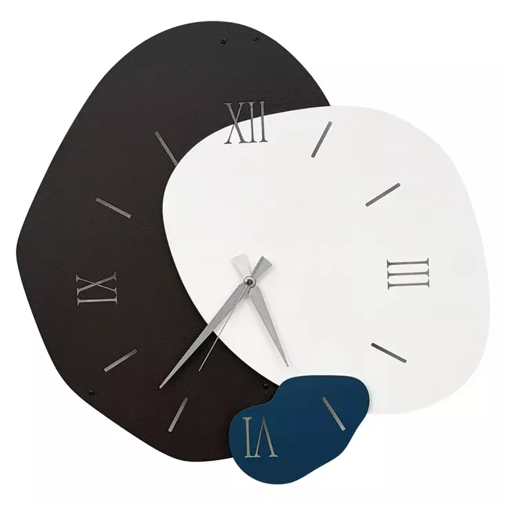 Väggklocka Metall Wallity Meymene Flerfärgad Metall 50x50 cm - Väggklockor - 8684283390908 - 1