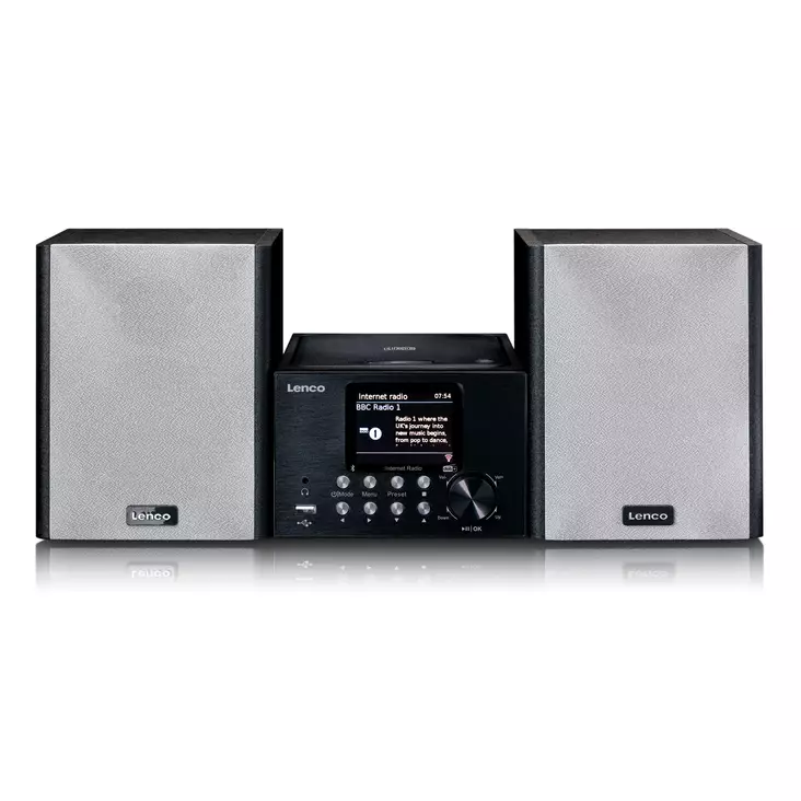 Mikroapparat med internet/ DAB+ radio Bluetooth® CD MP3 Svart - CD/DVD-spelare - 8711902043638 - 10