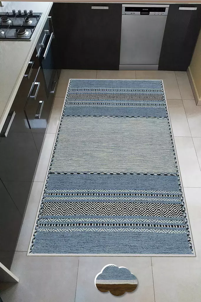 Matta Conceptum Wookece251 Flerfärgad Polyester 60x100 cm - Små mattor och gångmattor - 8683342308878 - 1