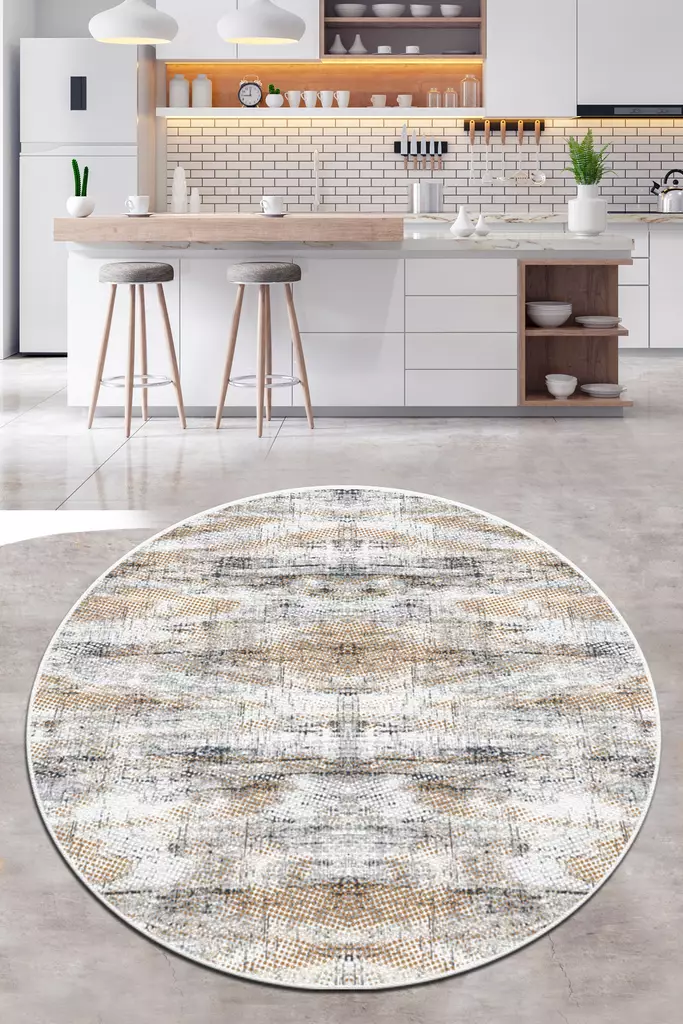 Matta Conceptum Incierto Cap 140 Flerfärgad Polyester 140x140 cm - Runda mattor - 8683342023528 - 1