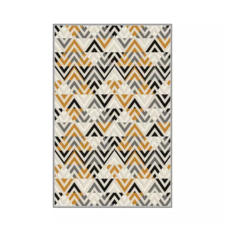 Matta Conceptum Eexfab879 Flerfärgad Polyester 160x230 cm - Stora och medelstora mattor - 8682870077348 - 1
