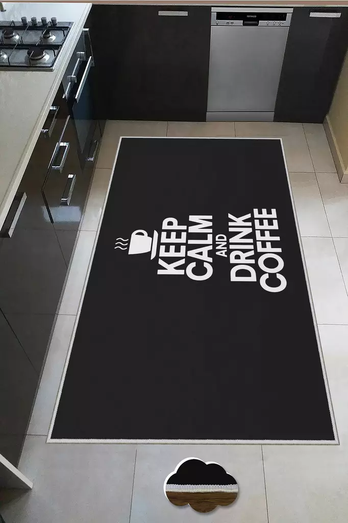 Matta Conceptum Wookece173 Flerfärgad Polyester 50x80 cm - Små mattor och gångmattor - 8683342298728 - 1