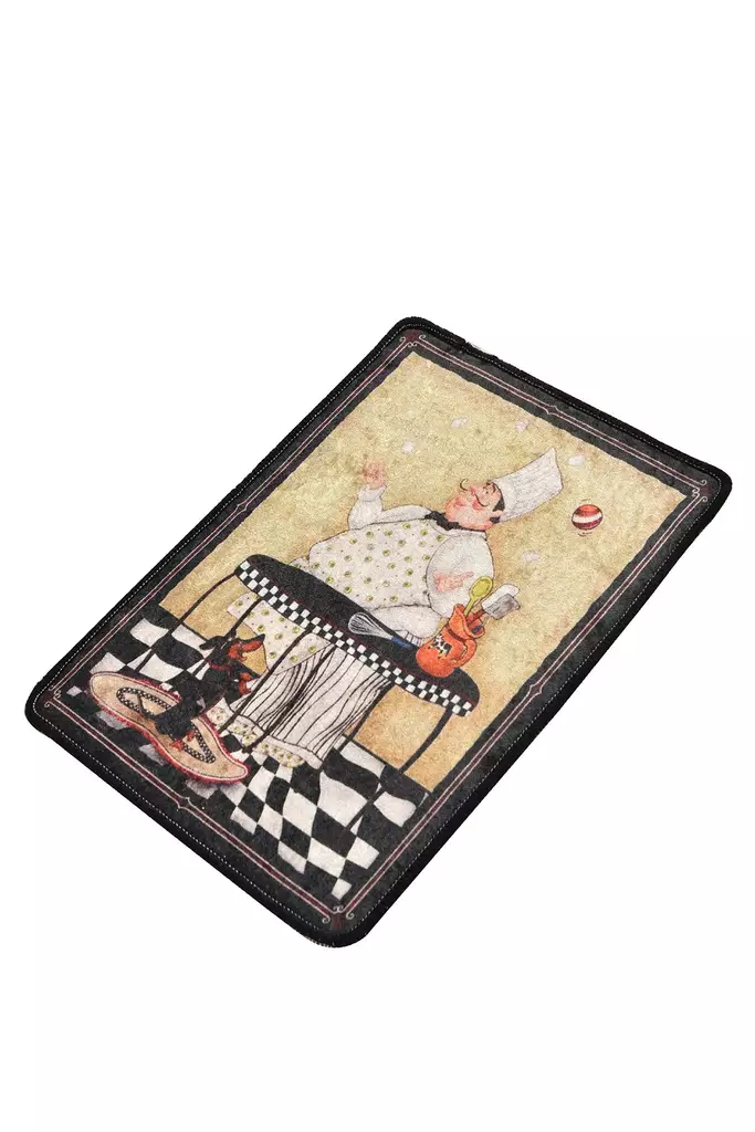 Matta Conceptum Chef Flerfärgad Polyester 40x60 cm - Små mattor och gångmattor - 8681875669138 - 1