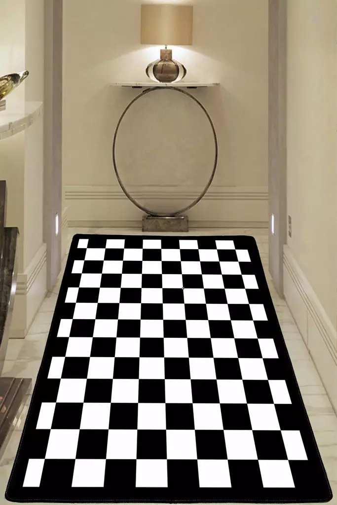 Matta Conceptum Dama Flerfärgad Polyester 80x200 cm - Små mattor och gångmattor - 8683743270828 - 1