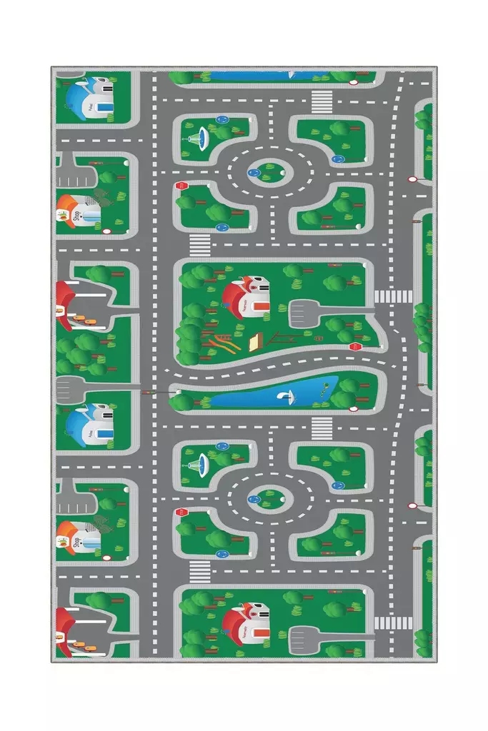 Gångmatta Conceptum HMNT462 Flerfärgad Polyester 100x150 cm - Stora och medelstora mattor - 8682870637818 - 1