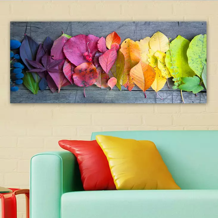 Canvastavla Wallity Flerfärgad Canvas 50x120 cm - Tavlor och ramar - 8682870430938 - 1