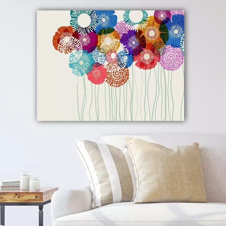 Canvastavla Wallity Flerfärgad Canvas 70x100 cm - Tavlor och ramar - 8682870220638 - 1