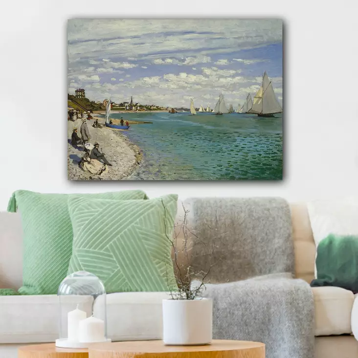 Canvastavla Wallity Flerfärgad Canvas 70x100 cm - Tavlor och ramar - 8682870224148 - 1