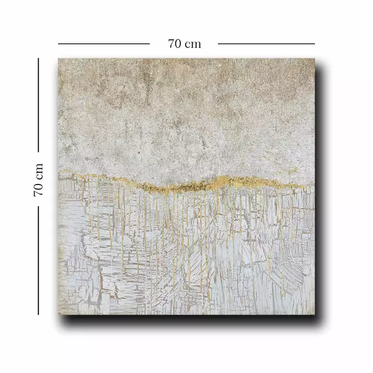 Canvastavla Wallity Flerfärgad Canvas 70x70 cm - Tavlor och ramar - 8684282626398 - 1