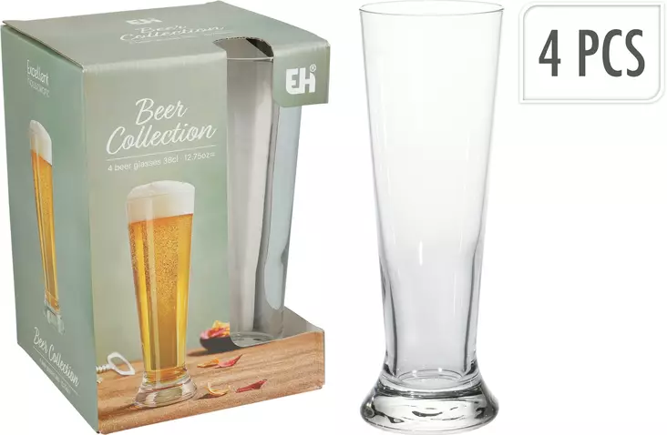 Ölglas 380 ml 4-pack - Dricksglas - 8719202455878 - 1