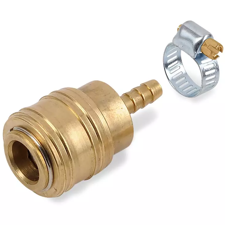 Tryckluftssnabbkoppling till slang Powerplus - Tryckluftsslangar och kopplingar - 5400338053078 - 1