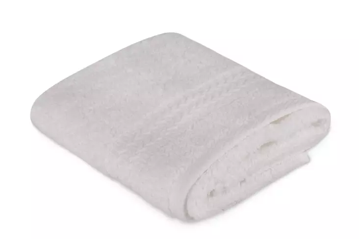 Tvätthandduk L'essentiel Vit 100% Bomull 30x50 cm - Handdukar - 8681181630938 - 1