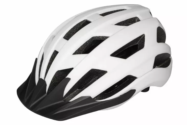 Cykelhjälm Vit M/L 55-58 cm Lätt och hållbar med bra ventilation - Cykelhjälmar - 6410416328768 - 1