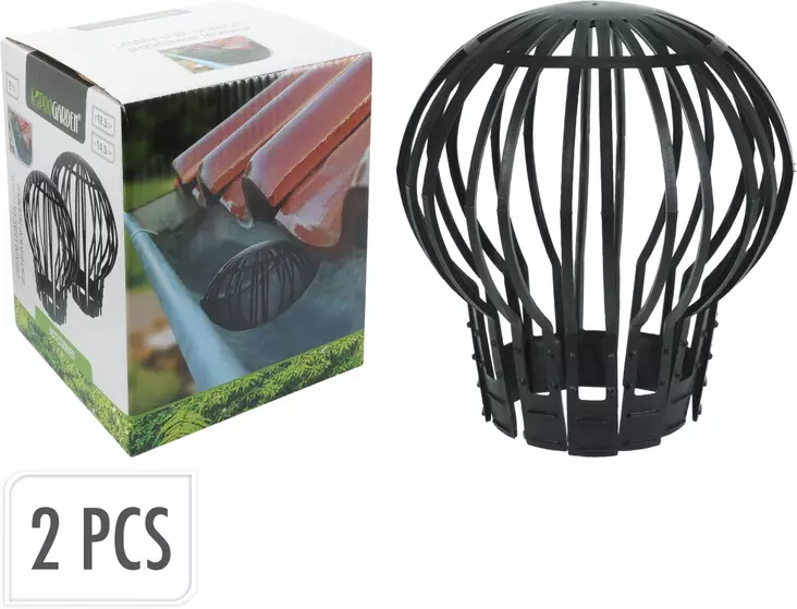 Ränsfilter 2st, PP-material, svart, 125x145mm, låda - Hushållsprodukter - 8720573942188 - 1