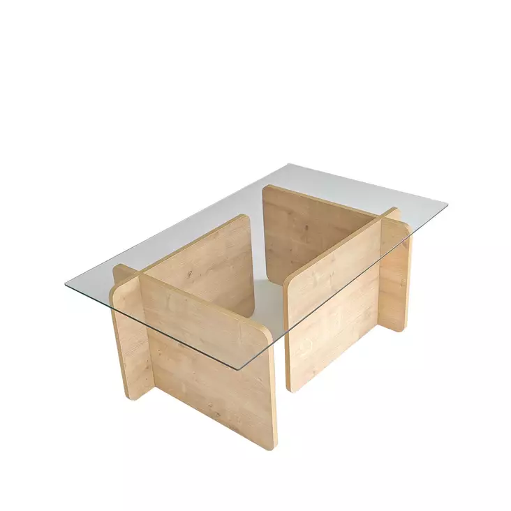Soffbord Hanah Home Giona Safir Spånskiva 105x40x65 cm - Soffbord - 8684282402558 - 1