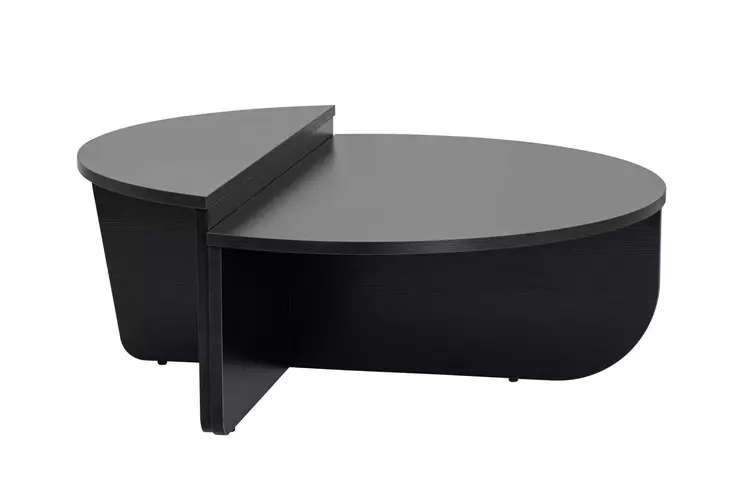 Soffbord Hanah Home Orion Trä Svart Spånskiva 90x30x60 cm 85x35x30 cm - Soffbord - 8684282969358 - 1