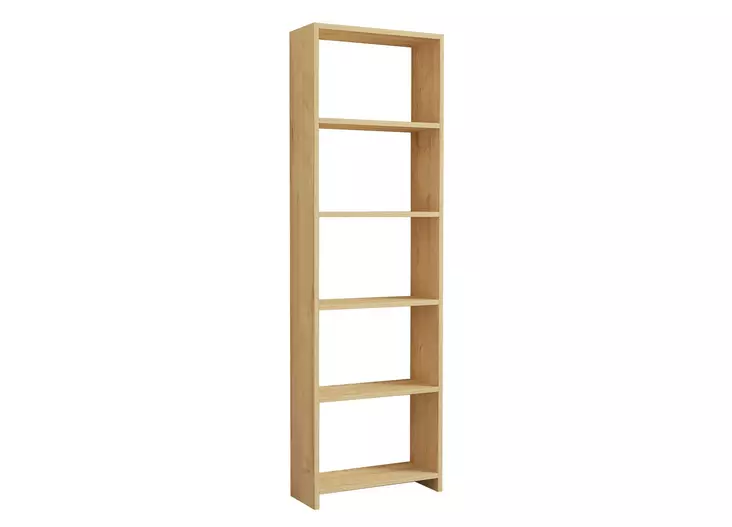 Bokhylla Hanah Home New Ek Spånskiva 160x50x19,6 cm - Bokhyllor - 8683342203388 - 1