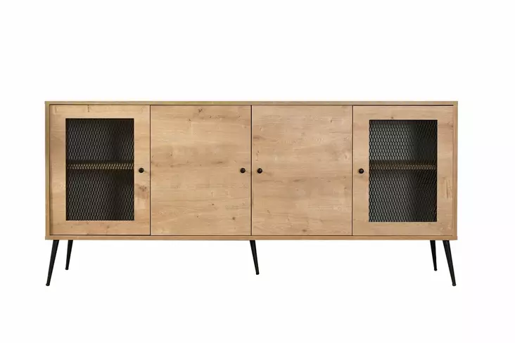 Konsolbord Hanah Home Wire Ek Spånskiva 180x81x41 cm - Byråer och skåp - 8684282533238 - 1