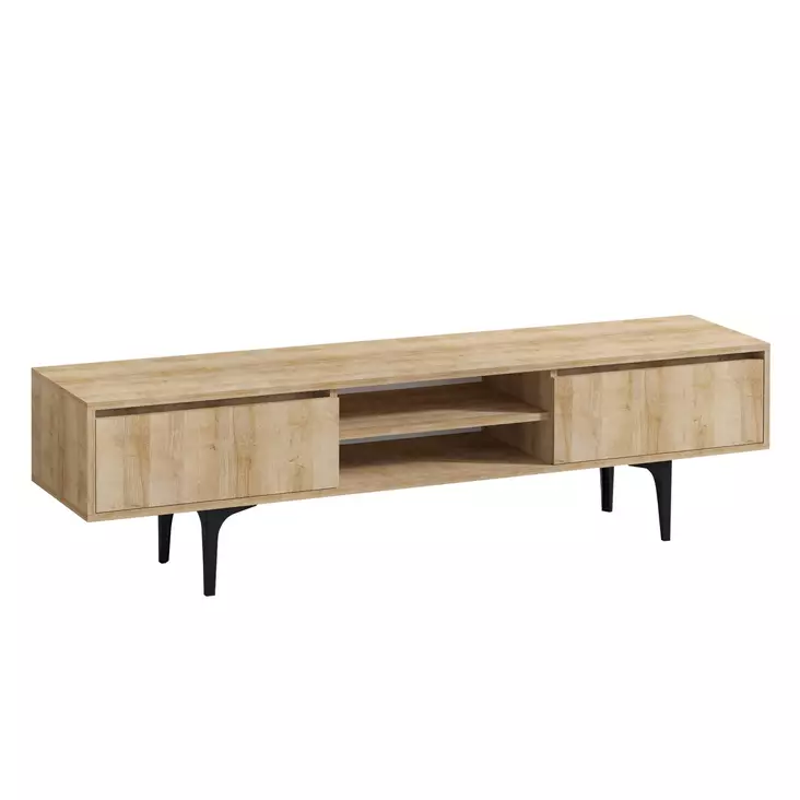 TV-bänk Hanah Home Artemis Ek Spånskiva 180x47x40 cm - TV-bänkar - 8682870175228 - 1