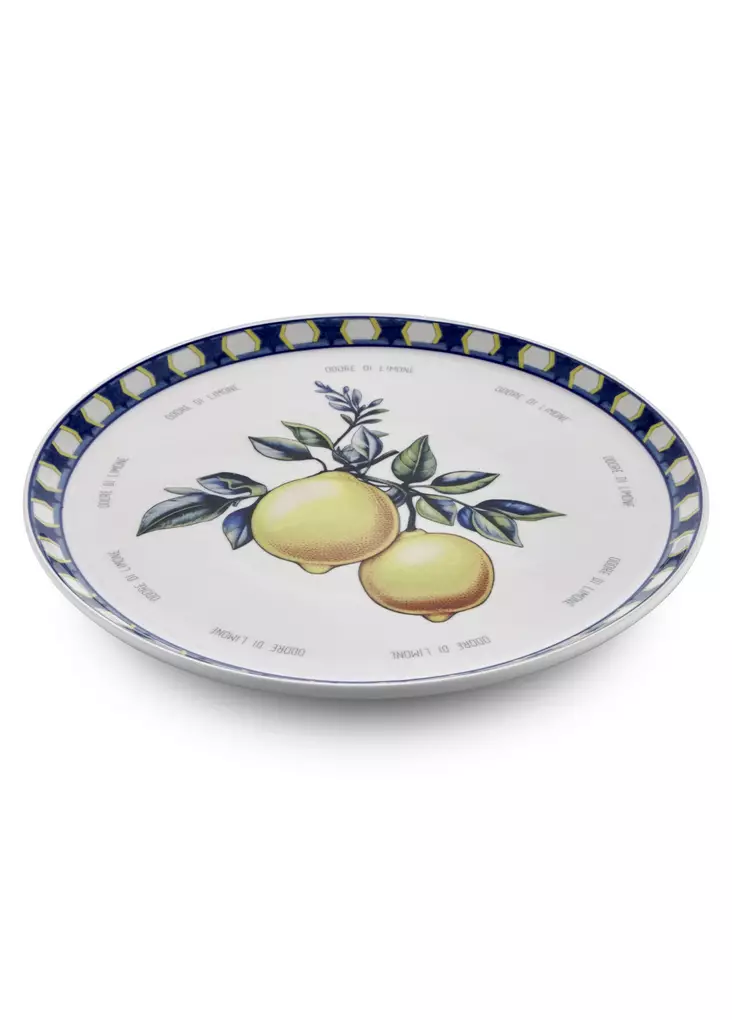 Serveringsfat, gult, 30 x 30 x 2 cm, tåligt, lätt att rengöra - Serveringsfat - 8684283616848 - 1