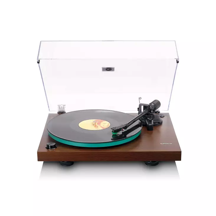 Turntable with Glass platter and Bluetooth® transmission Dark brown - Skivspelare och nålar - 8711902087618 - 10