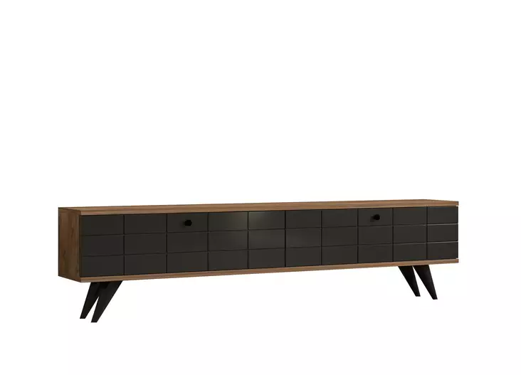 TV-bänk Hanah Home Alberi Furu Spånskiva 160x35x25 cm - TV-bänkar - 8684282618188 - 1