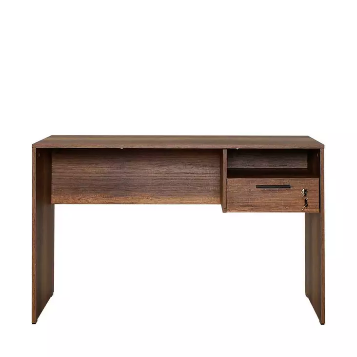 Skrivbord Hanah Home Cms510Oo1 Valnöt Spånskiva 120x75x60 cm - Skrivbord - 8684283505708 - 1