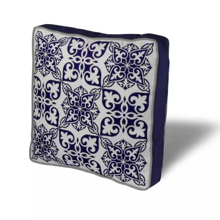 Prydnadskudde Aberto Design YM1296 Flerfärgad Bomull Polyester 42x42 cm - Kuddar och täcken - 8681181717158 - 1