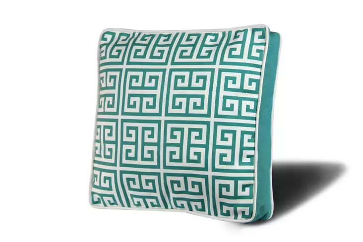 Prydnadskudde Aberto Design YM1201 Flerfärgad Bomull Polyester 42x42 cm - Kuddar och täcken - 8681875279108 - 1