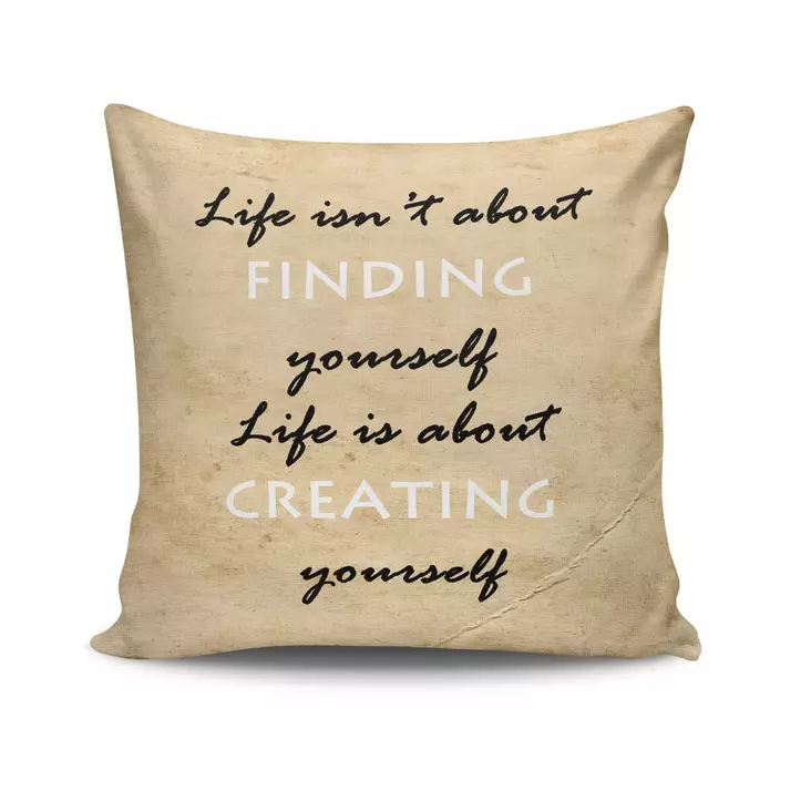 Kuddfodral Aberto Design NKRLNT090 Flerfärgad Bomull Polyester 43x43 cm - Kuddar och täcken - 8681181409688 - 1