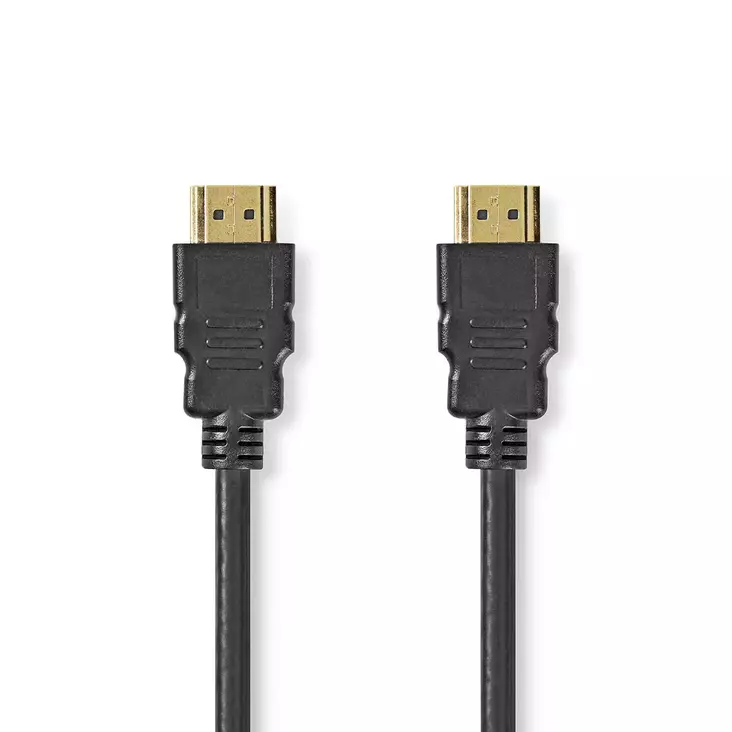 Ultra High Speed HDMI kabel | HDMI Kontakt | HDMI Kontakt | 8K@60Hz | 48 Gbps | 1.00 m | Rund | 6.0 mm | Svart | Label - HDMI-kablar - 5412810427208 - 1