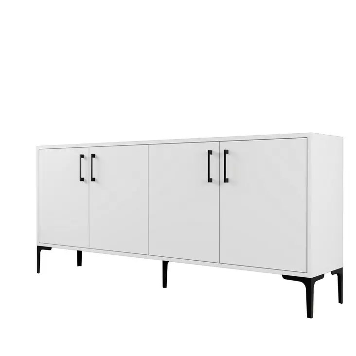 Konsolbord Hanah Home Kiev Vit Spånskiva 180x78x35 cm - Byråer och skåp - 8683342460958 - 1