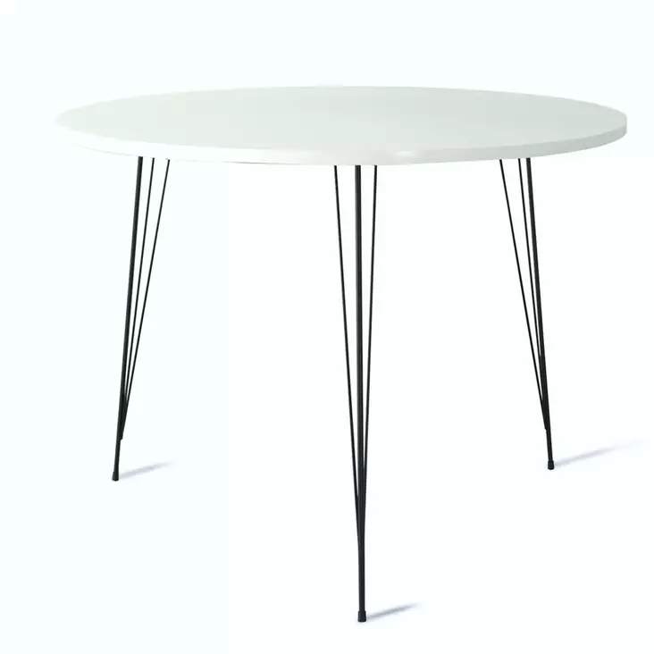 Matbord Hanah Home Sandalf Vit Spånskiva 90x75x90 cm - Bord - 8681875741858 - 1