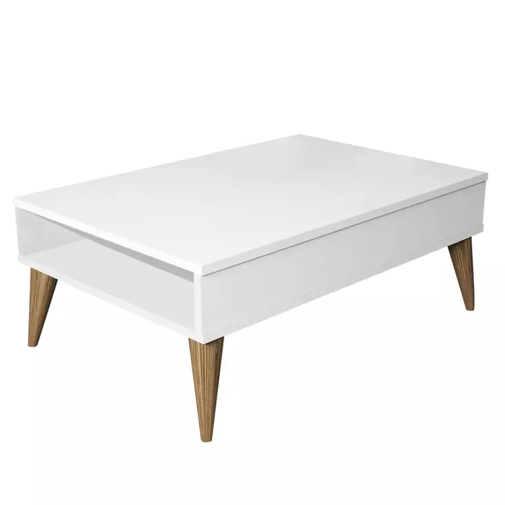 Soffbord Hanah Home Best Vit Spånskiva 90x34,6x60 cm - Soffbord - 8681875827958 - 1