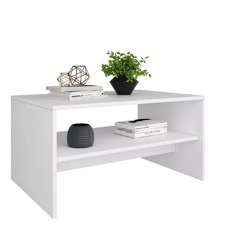 Soffbord Hanah Home Apollon Vit Spånskiva 90x46,8x45 cm - Soffbord - 8683342846578 - 1