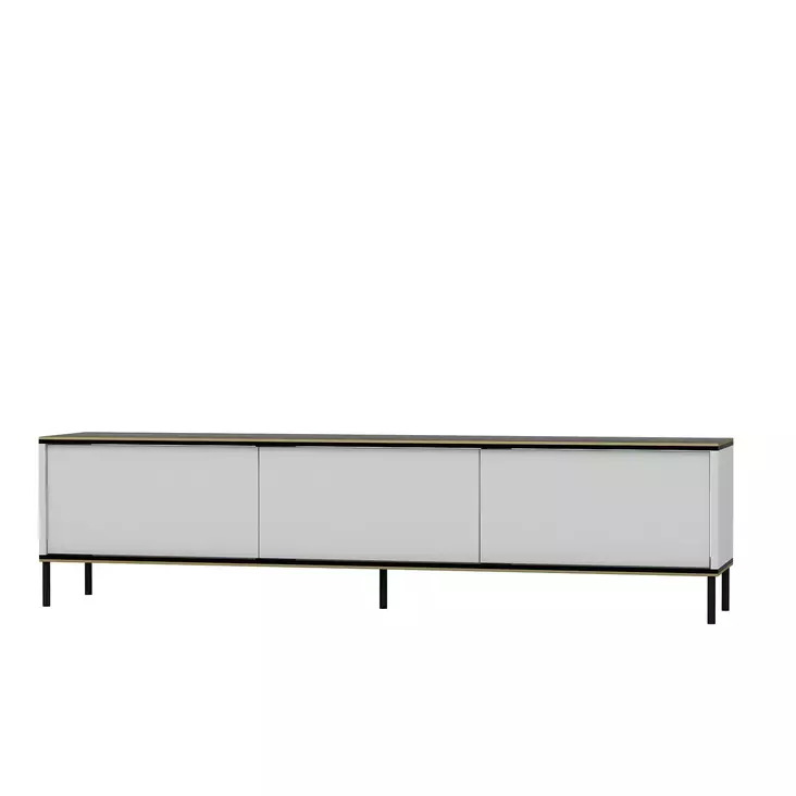 TV-bänk Hanah Home Imaj Vit Spånskiva 180x45,2x35 cm - TV-bänkar - 8684282041658 - 1