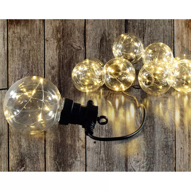 Valosarja Lumo Party light 10-osainen kirkas - Ljusslingor - 6418536014158 - 1