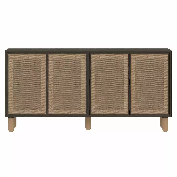 Konsolbord Hanah Home Le?la Valnöt Spånskiva 150x73x36 cm - Byråer och skåp - 8684283788118 - 1