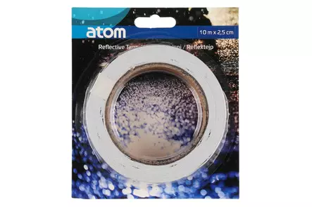 Atom outdoors heijastava teippi 10mx2,5c p=C3=A4=C3=A4kuva=20 - Reflexer och varselvästar - 6410412951649 - 1