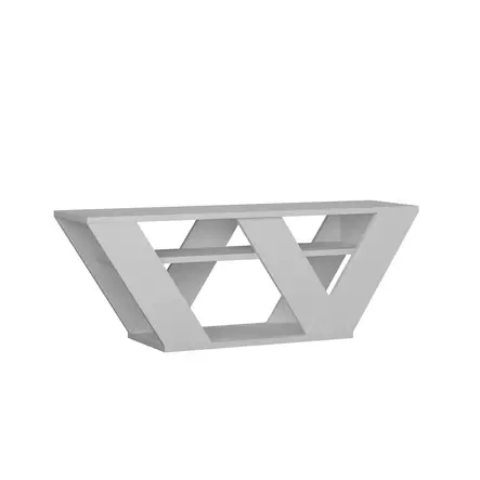 TV-bänk Hanah Home Pipralla Vit Spånskiva 110x40x30 cm - TV-bänkar - 8681875101119 - 2