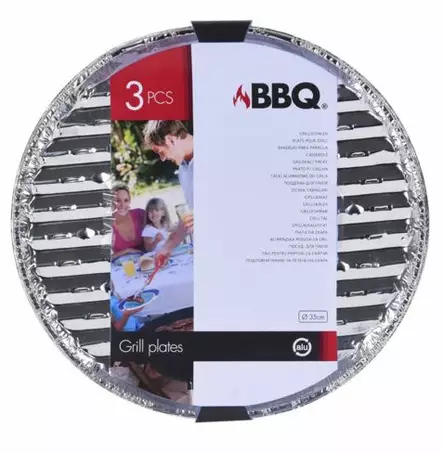 Grillialusta pyorea 3 kpl - Grilltillbehör - 8719202360899 - 2