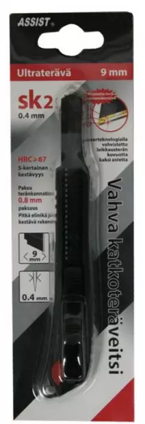 Katkoter=C3=A4veitsi 9 mm x 0,4 mm - Knivar och skärverktyg - 6430074692049 - 2