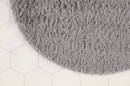 Kylpyhuoneenmatto Solid 70 cm harmaa - Badrumsmattor och våtrumsmattor - 6410416053899 - 2