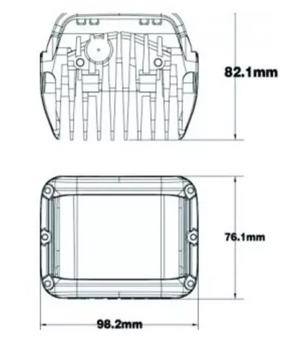 Led ty=C3=B6valopari combo 90W - Bilbelysning - 6438014220499 - 2