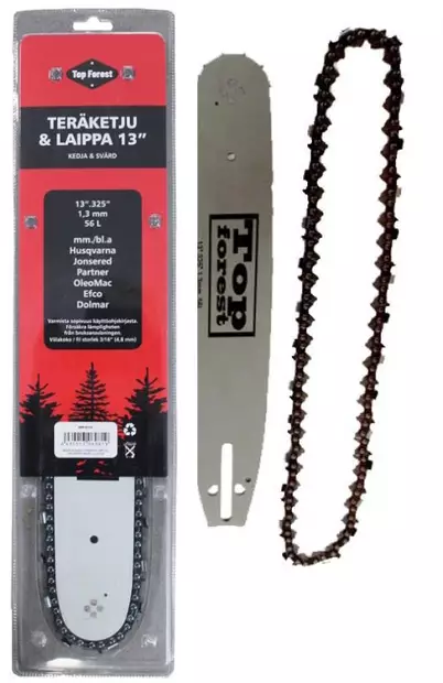 Moottorisahan laippa + ter=C3=A4ketju 13 - Kedjor och svärd - 6430013069819 - 1